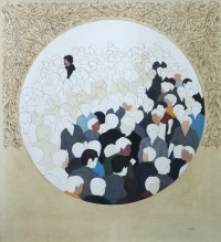 M. Ali Supro, 9 x 10 Inch, Gouache on Wasli, Miniature Painting, AC-MASP-004